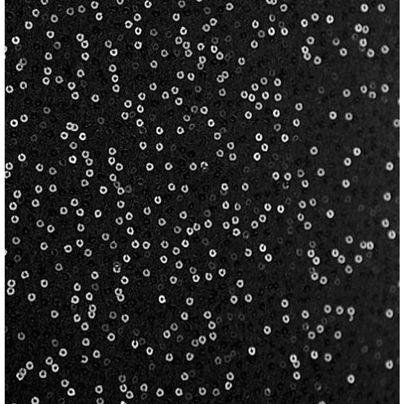 ANN TAYLOR Black Sequin Sparkle 2 Pocket Wool Blend Mini A-Line Pencil Skirt NWT - Picture 7 of 8